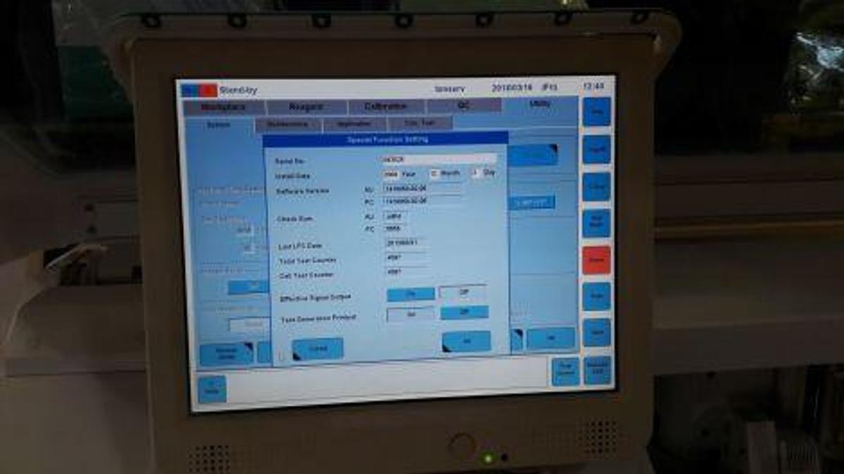 Used For Sale ROCHE DIAGNOSTICS COBAS E411 DISK