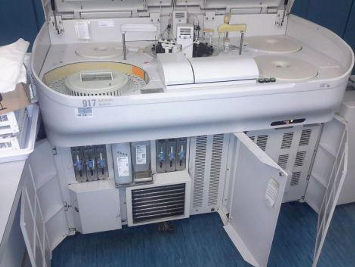 Usado HITACHI 917 Analizador de Química