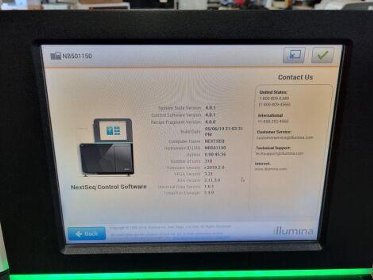 Usado ILLUMINA NextSeq 500 Secuenciador NGS