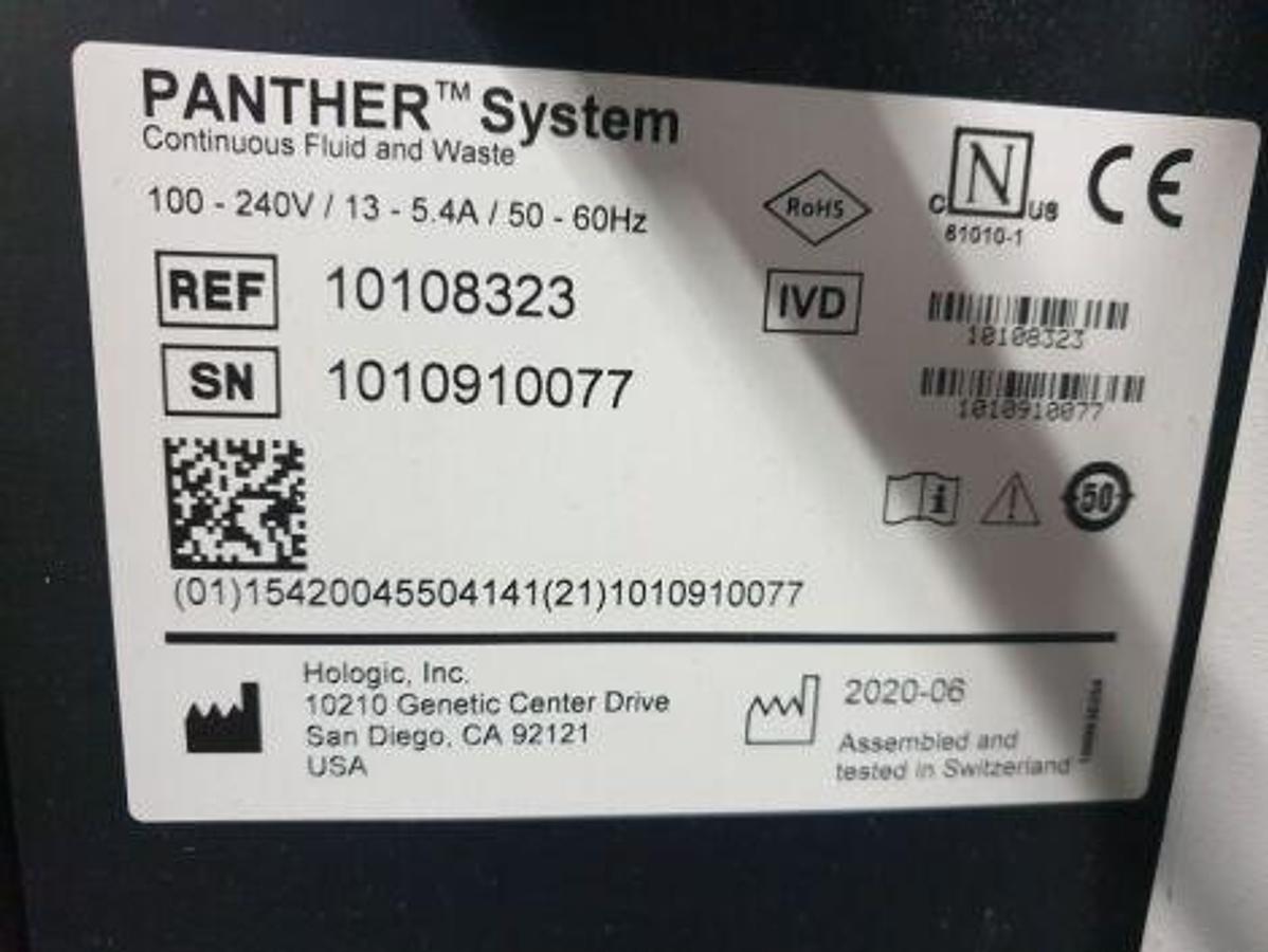 Used For Sale HOLOGIC Panther Hologic PCR