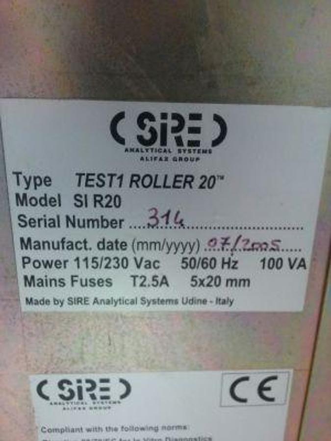 Usado En venta ALIFAX Roller Hematology Analyzer