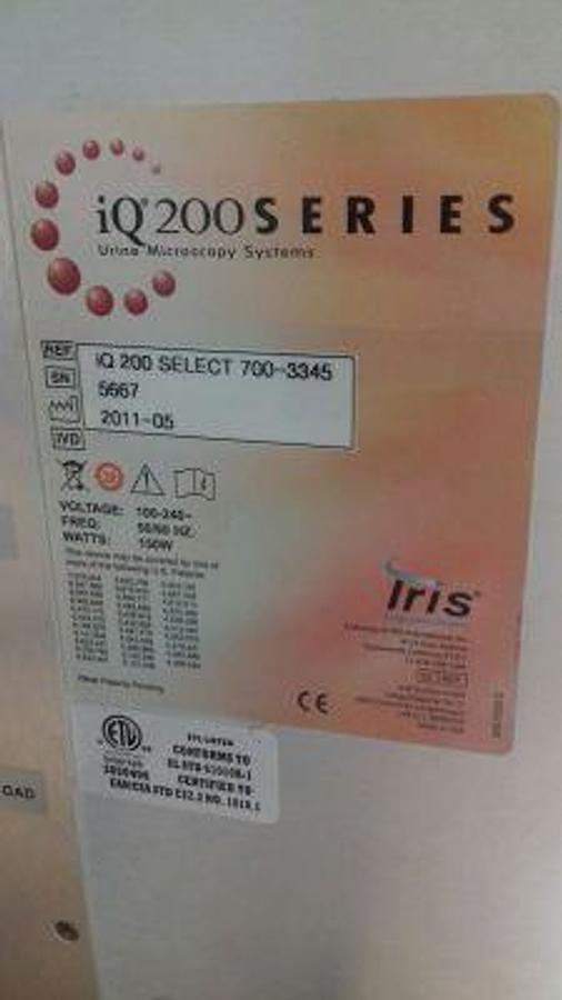 Used For Sale IRIS Select Urine Analyzer