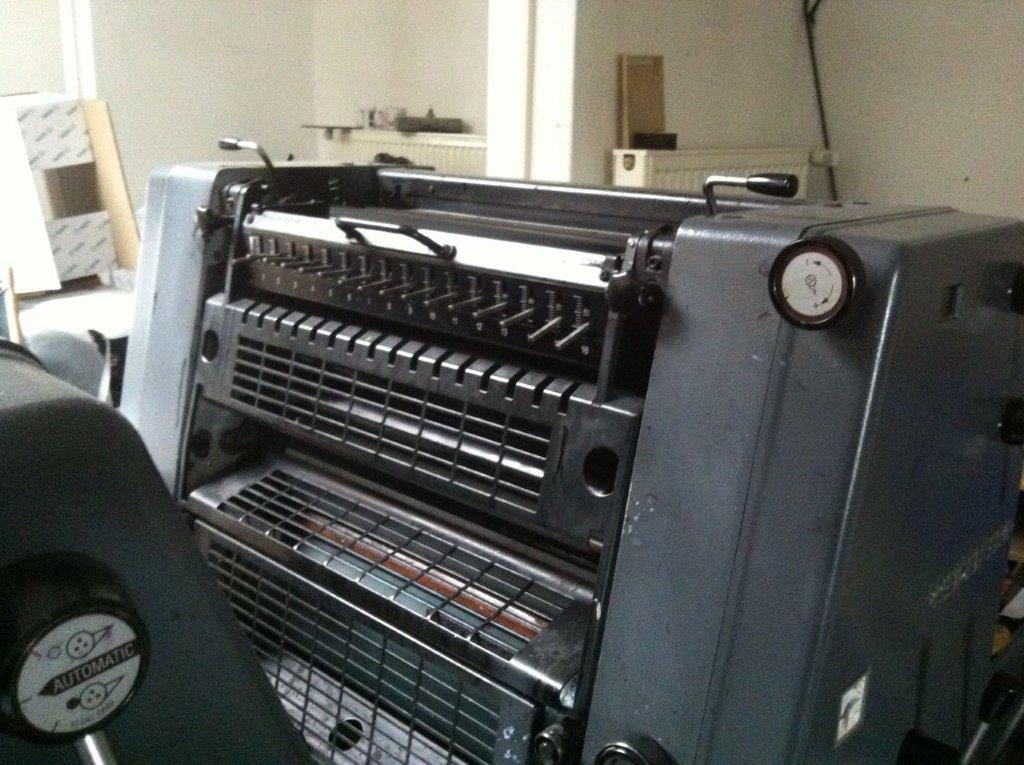 Used Heidelberg GTO 522P twocolor offset printing 1997