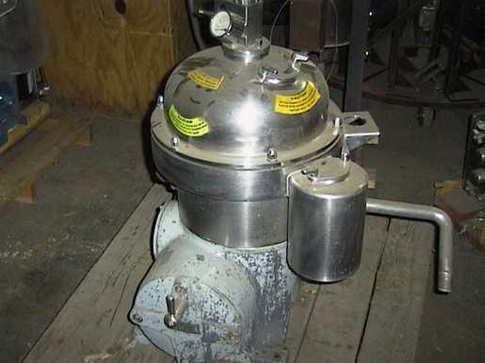 Used Centrifuge, Disc, Auto, Westfalia, SA7-06-076, 5 HP, A739392 #A739392