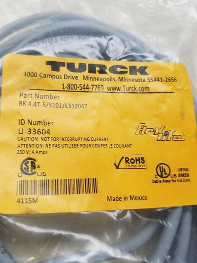 Turck RK 4.4T-5/S101/CS12047