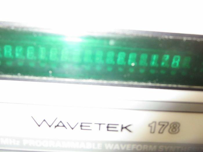 Used Wavetek, 178, 50 MHz Programmable Waveform Synthesizer, Powers On, Used
