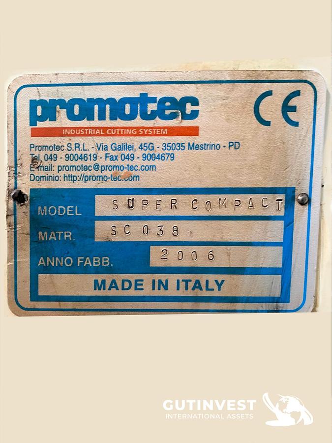 Used 1 - Plasma cutting machine