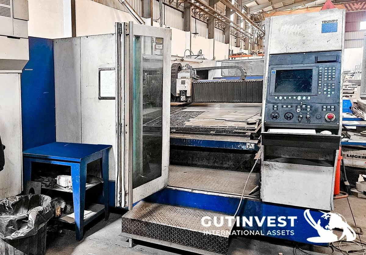 Used 1 - Laser cutting machine - 6kW