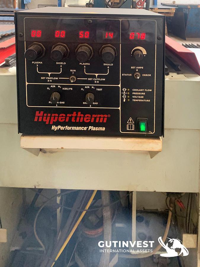 Used 1 - Plasma cutting machine