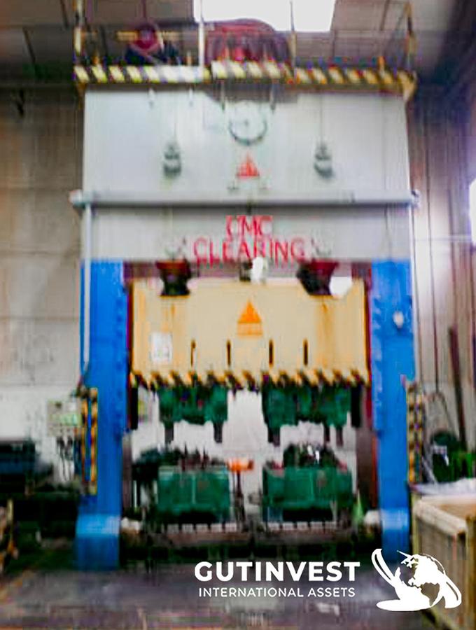 Used Double upright press - 500Tn