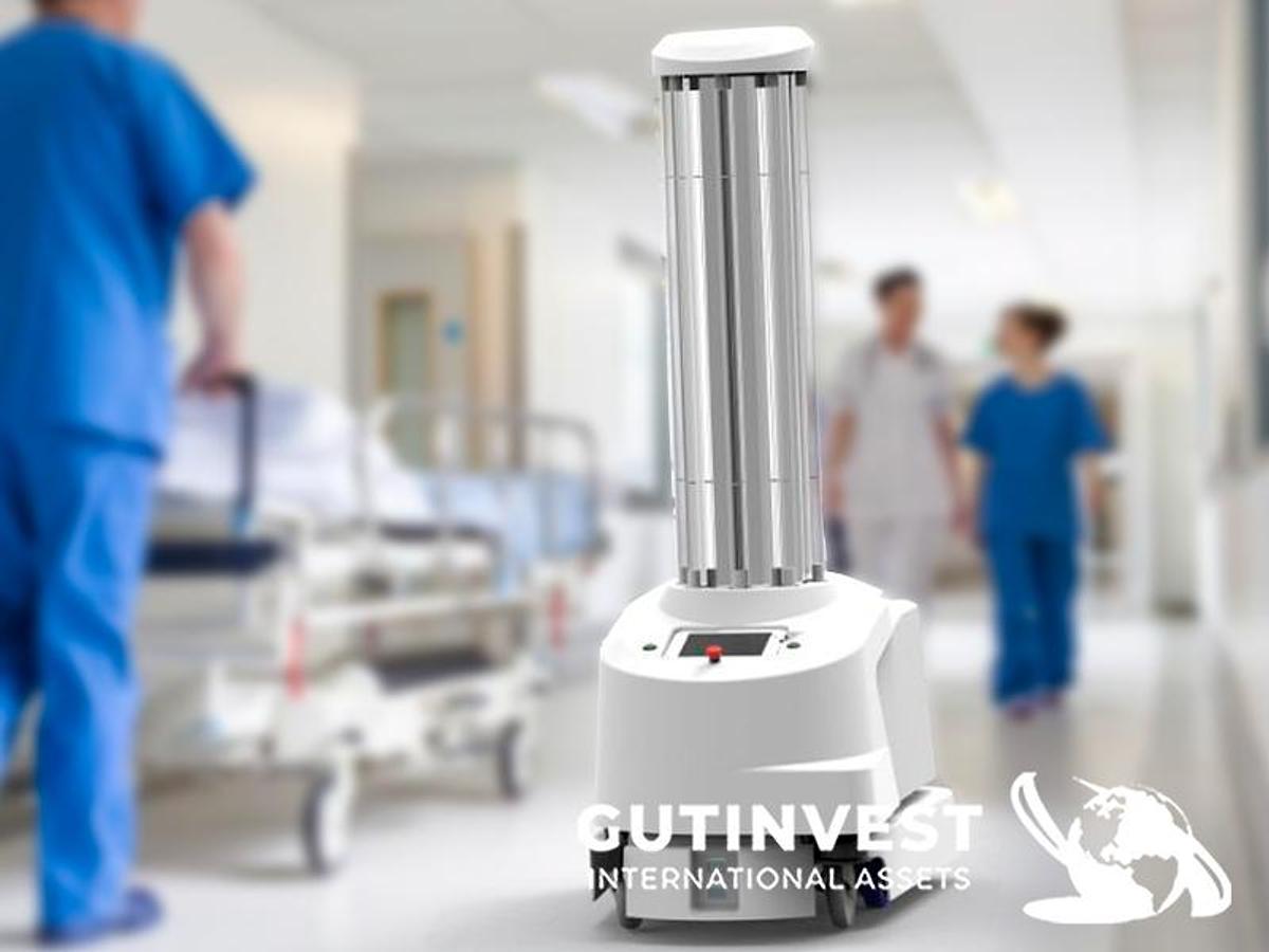 Used 1 - UVD Robot for disinfection