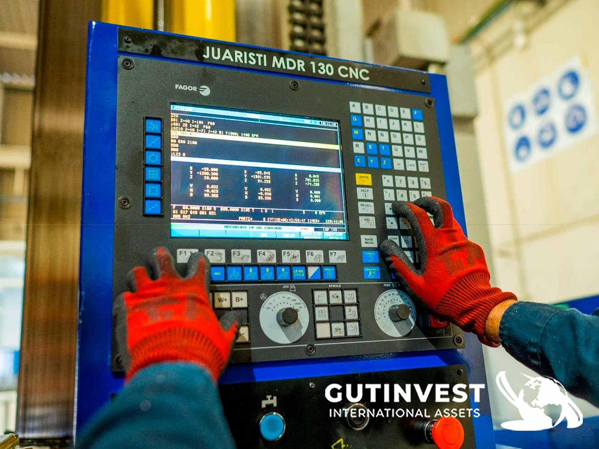 Usado 1 - Mandrinadora CNC Columna móvil