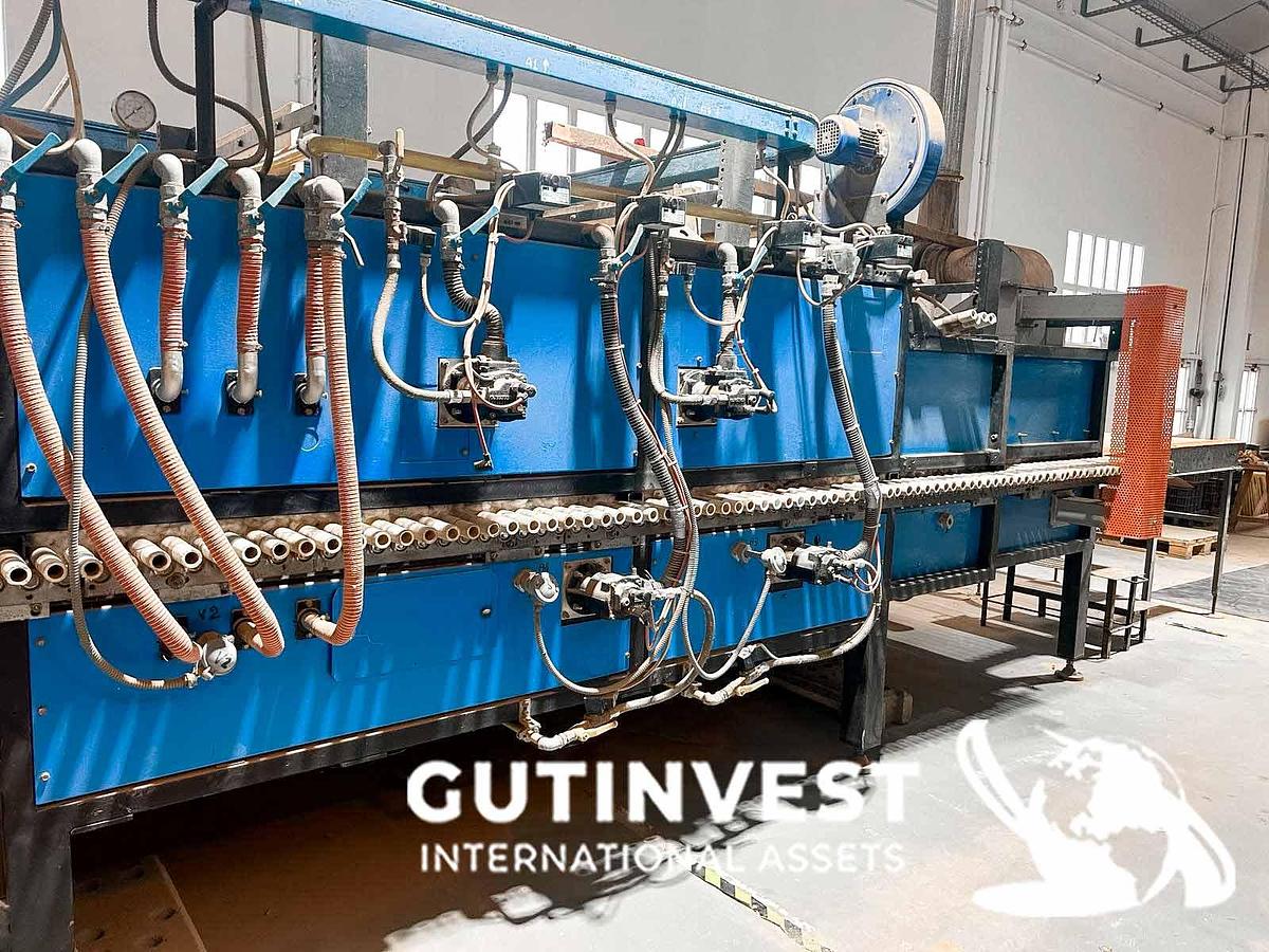 Used 1 - Roller oven for ceramic