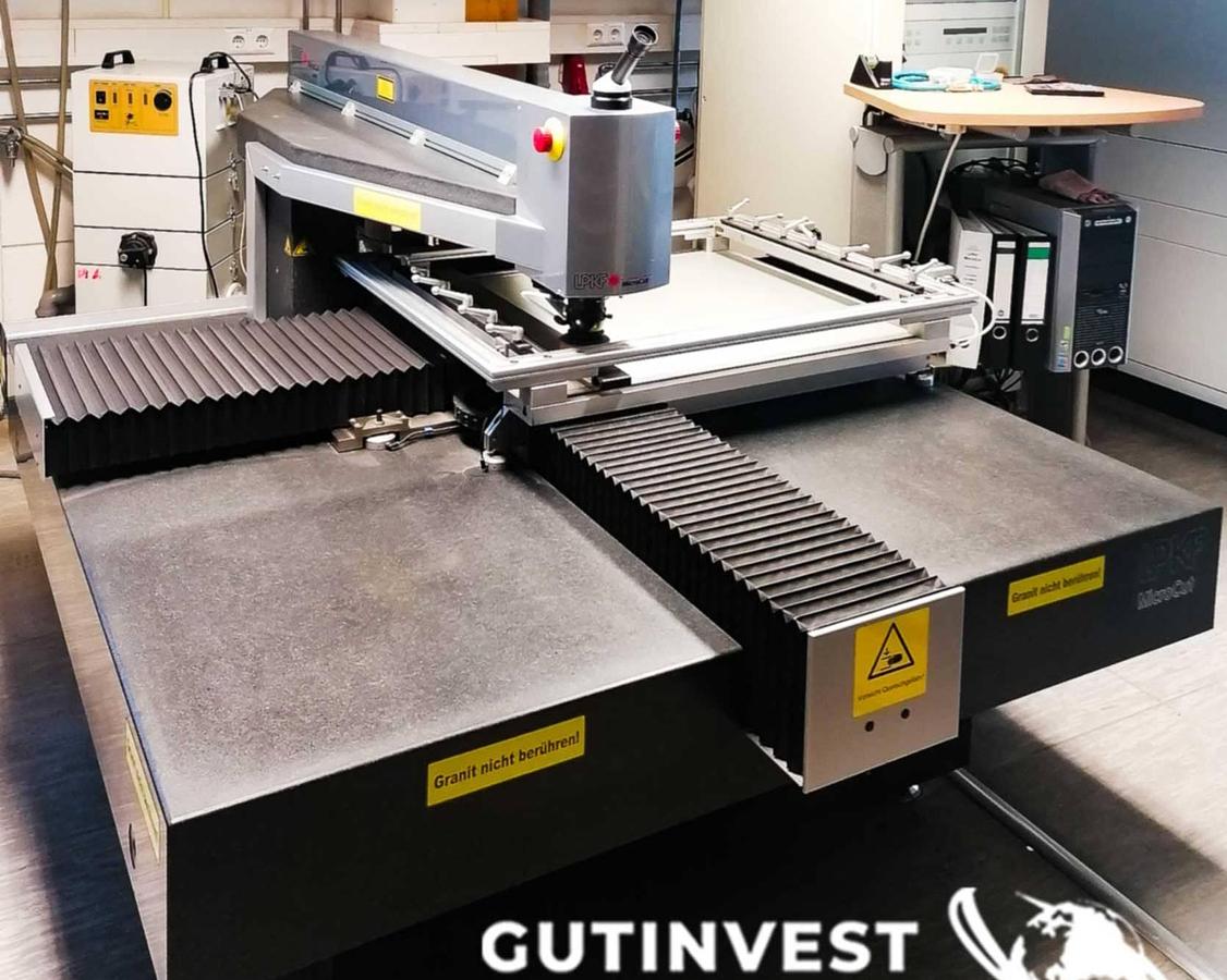 Used Laser cutting system for SMD stencils with granite table