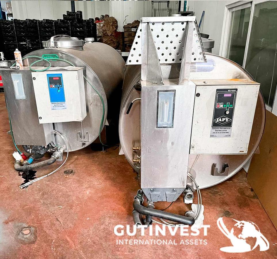 Used (x2) Tanks with autonomous cold - 7.000lts