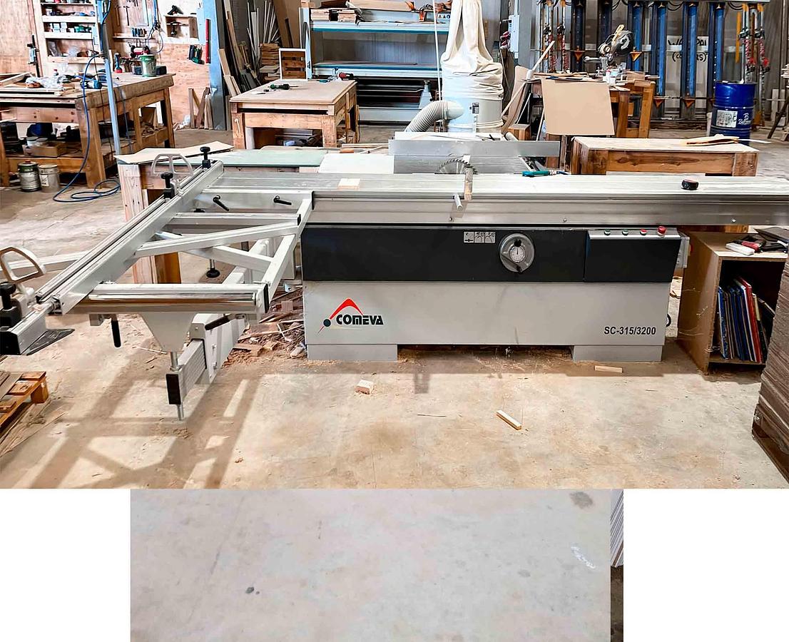 Used 2 - Sliding table saw