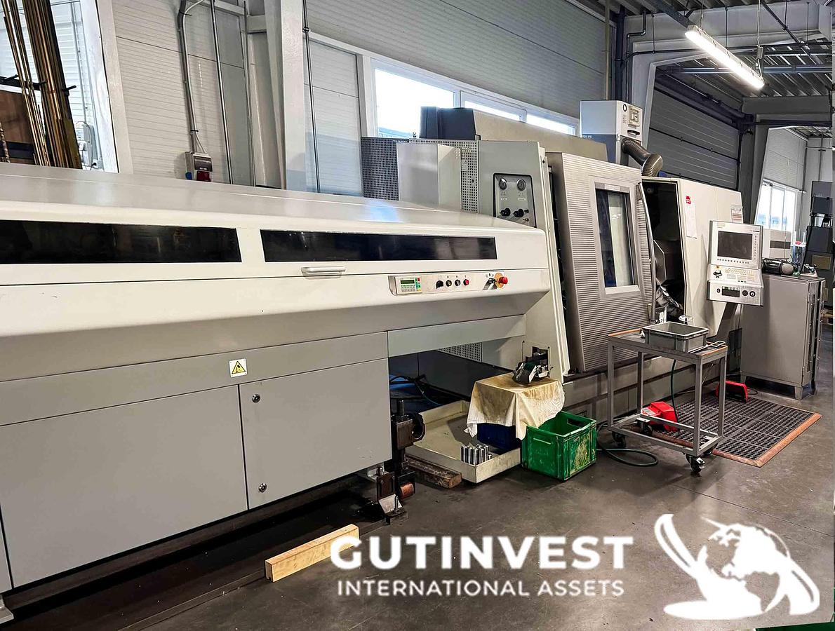 Usado Torno CNC con alimentador de barras