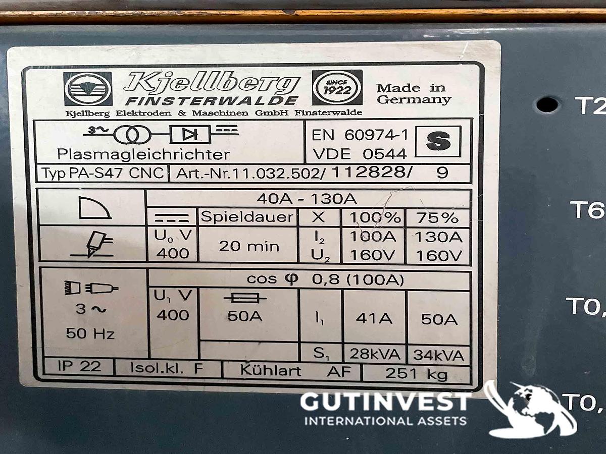 Used 1 - Oxy - Plasma Cutting Machine