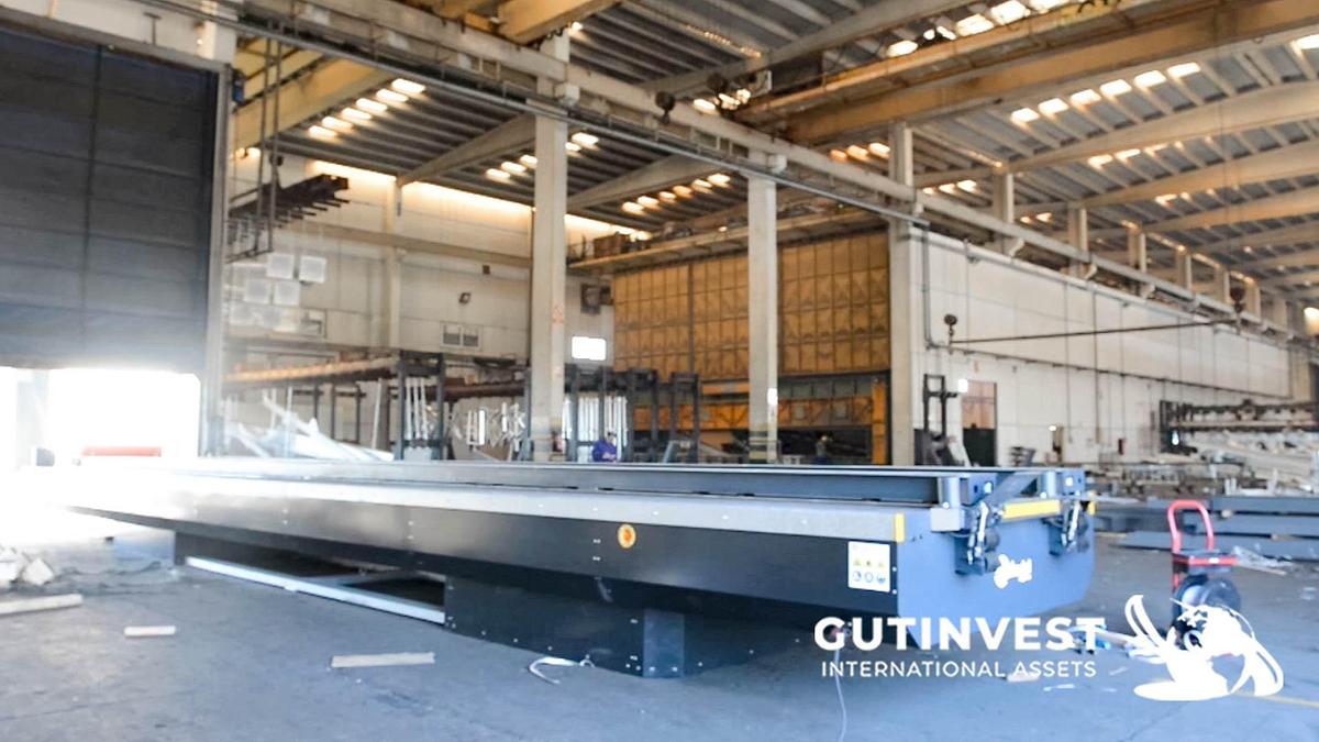Used 1 - Loading and unloading platform with weighing