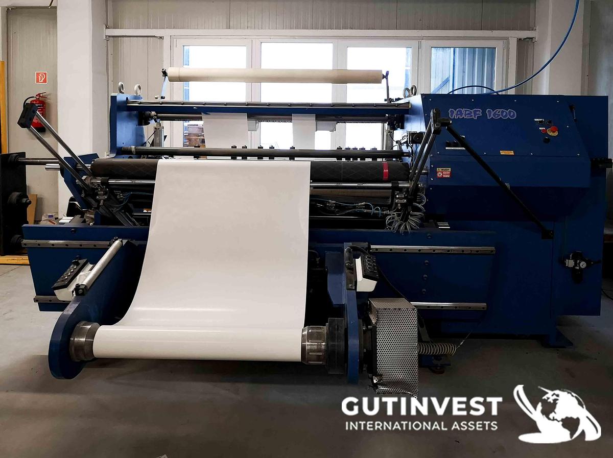 Used 1 - Paper slitting rewinding machine