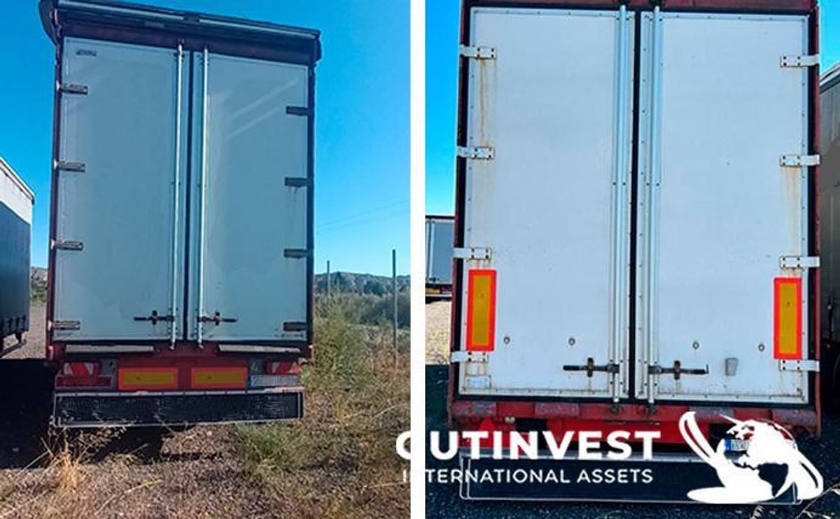 Used 2 - 2-axle trailer