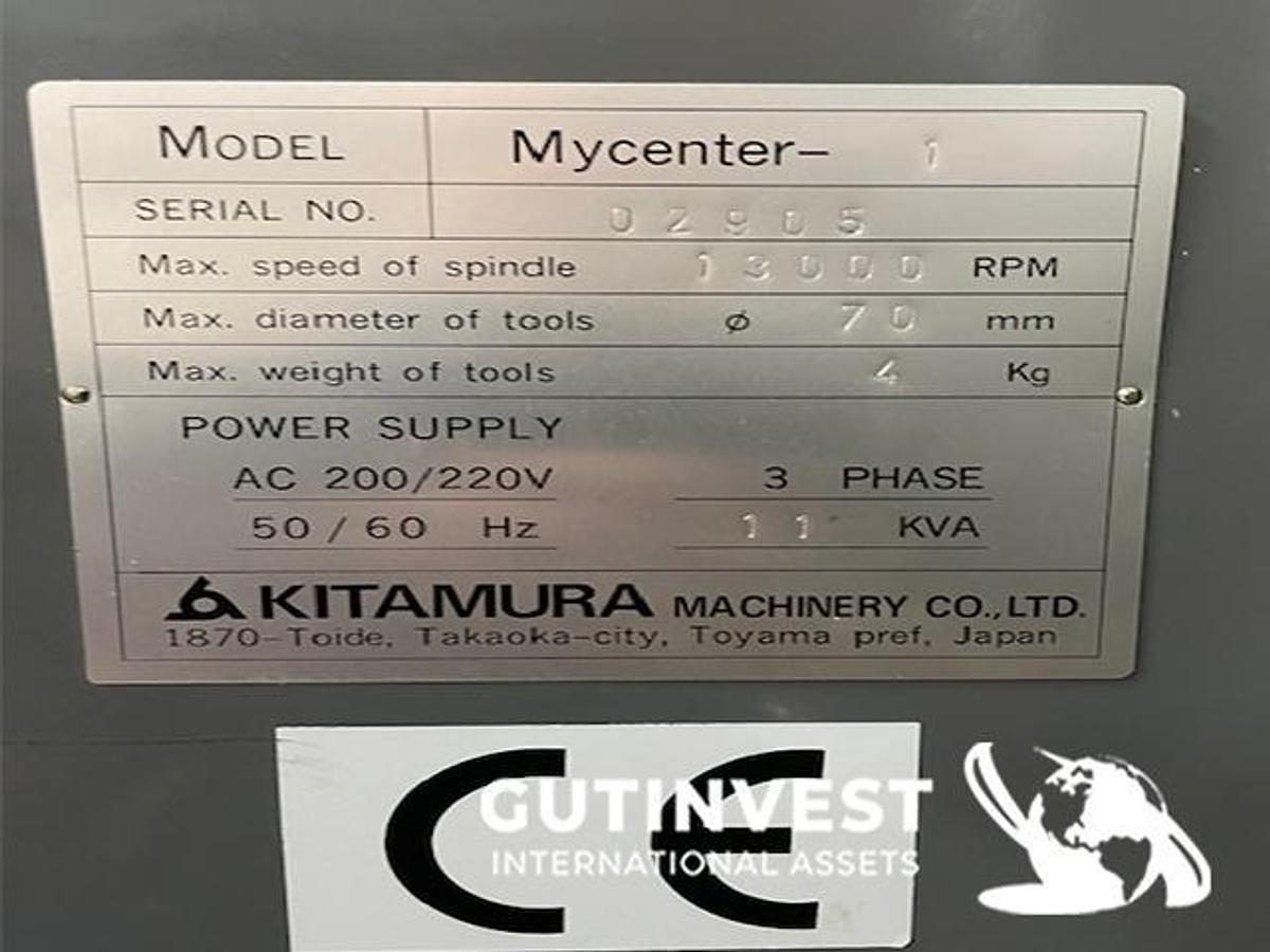 Used Machining center - 4 axes