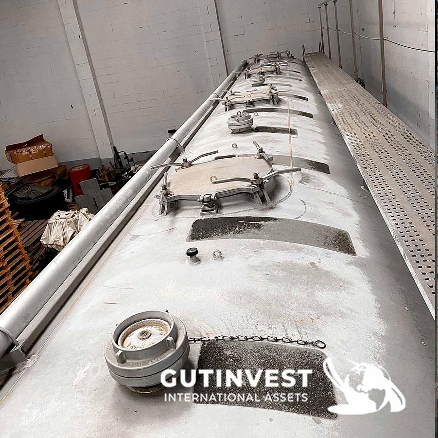 Used Silo tank semi-trailer - 3 axles