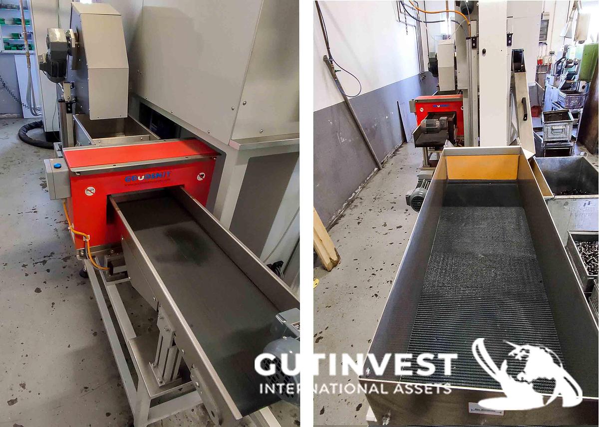 Used Automatic inductive hardening line