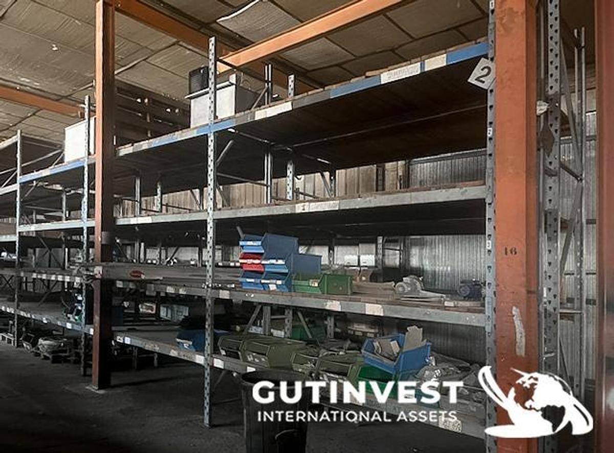 Used Mecalux shelves