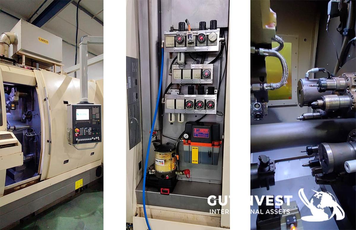 Usado Torno automático multihusillo cnc