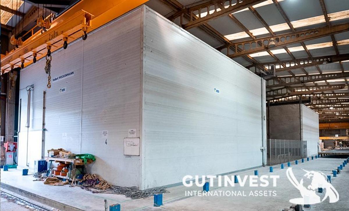 Used 1 - Complete line of precast concrete walls
