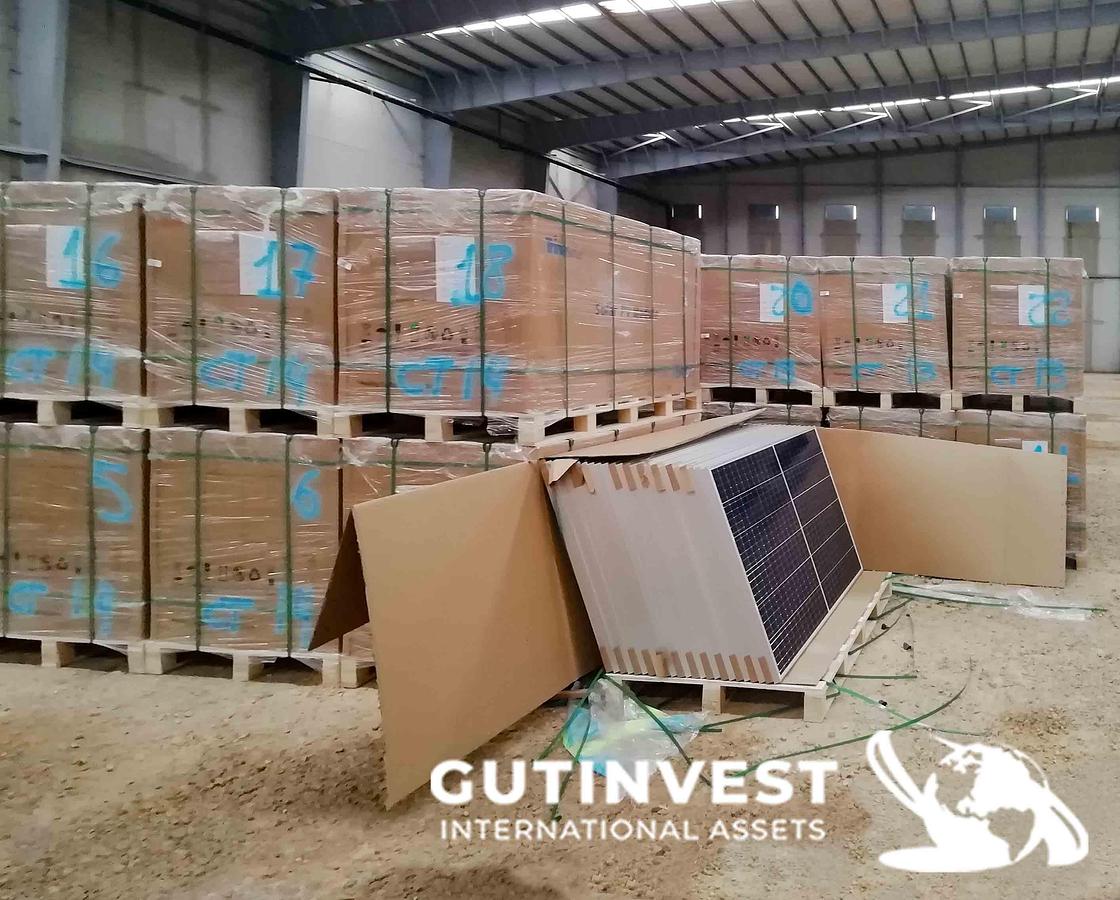 Usado (x660 Lotes) Paneles solares