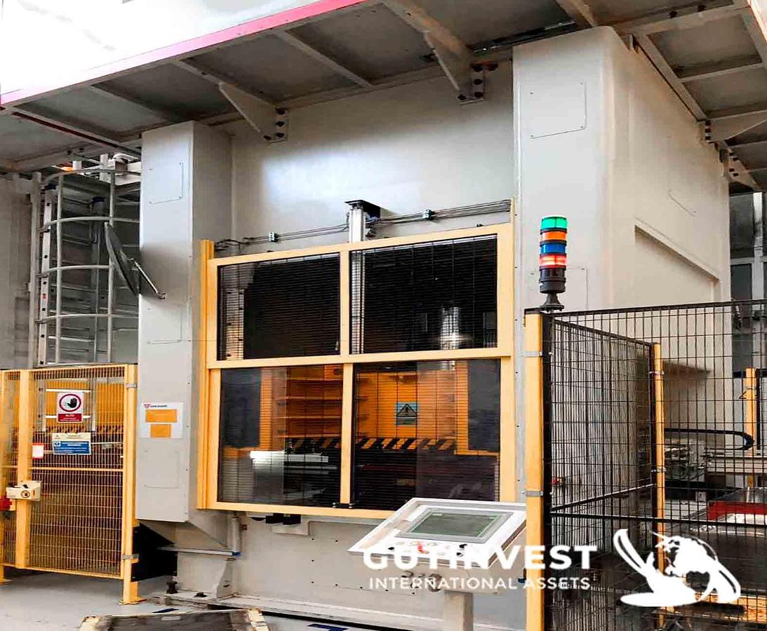 Used 1 - Line of two hydraulic presses of 400 and 250Tn