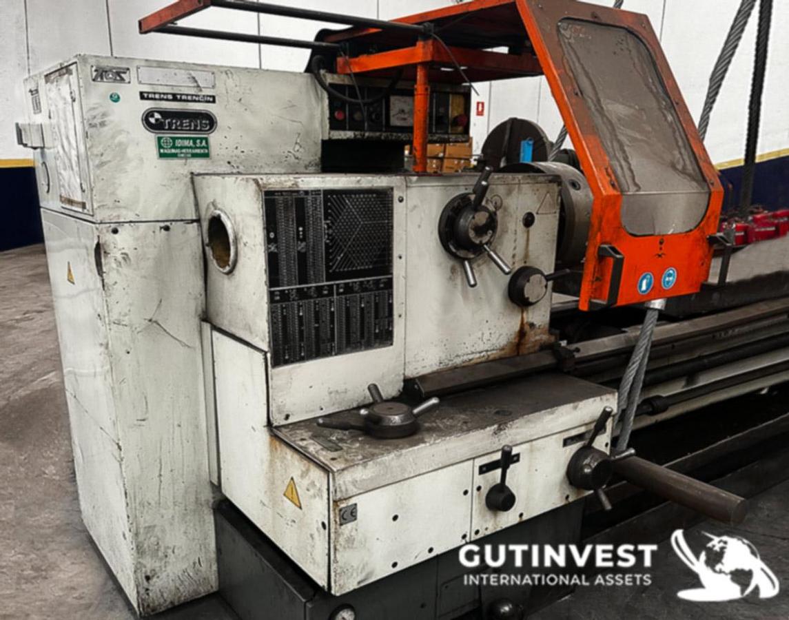 Used Heavy-Duty Parallel Lathe for metal - 3 meters