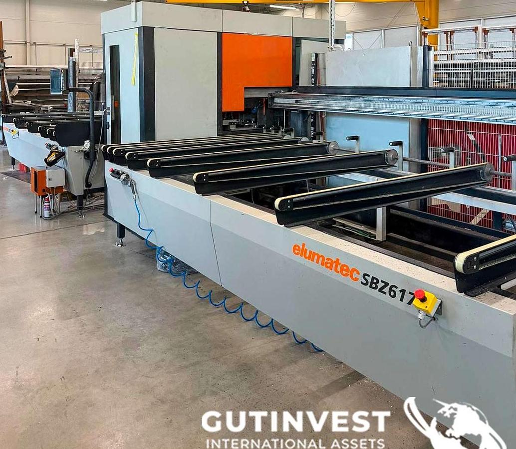 Usado Centro de mecanizado CNC para perfiles de PVC