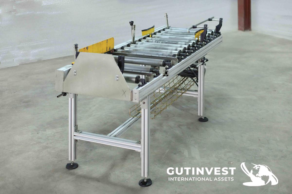 Usado 19 - Mesa de rodillos motorizada (1700 x 460 mm)