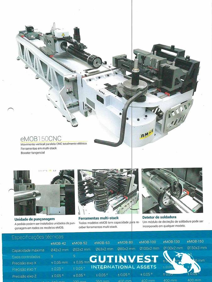 Usado 1 - Curvadora de tubos hidráulica CNC