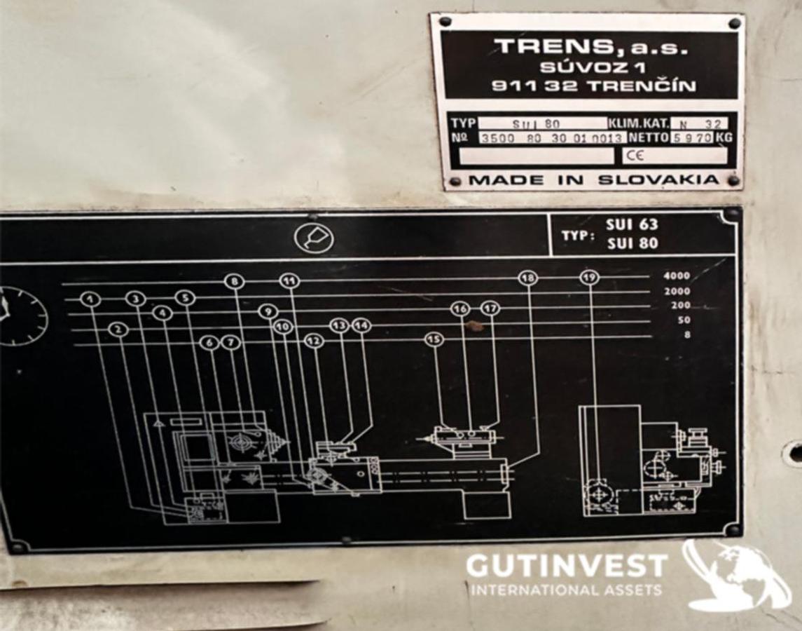 Used Heavy-Duty Parallel Lathe for metal - 3 meters