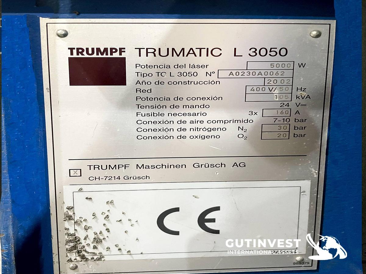 Usado 1 - Máquina de corte por láser CO2 con brazo de carga