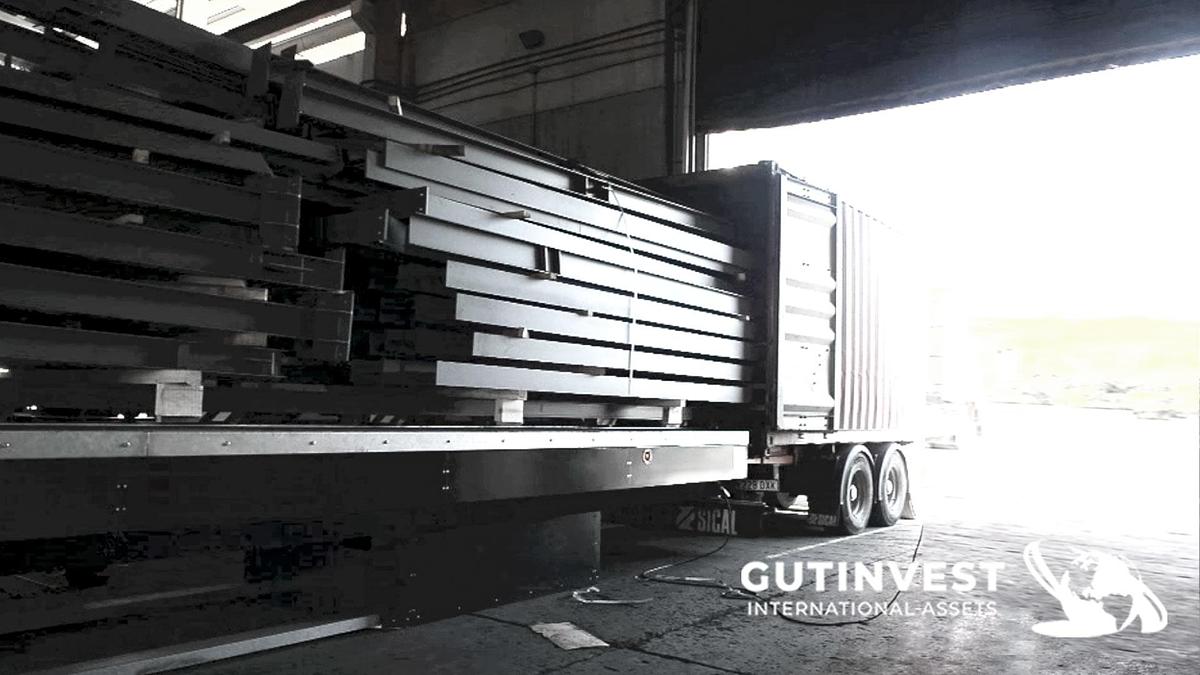 Used 1 - Loading and unloading platform with weighing