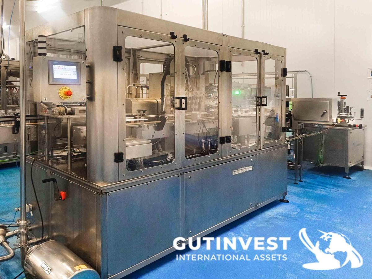 Usado Maquina llenadora y taponadora automática para gazpacho y s