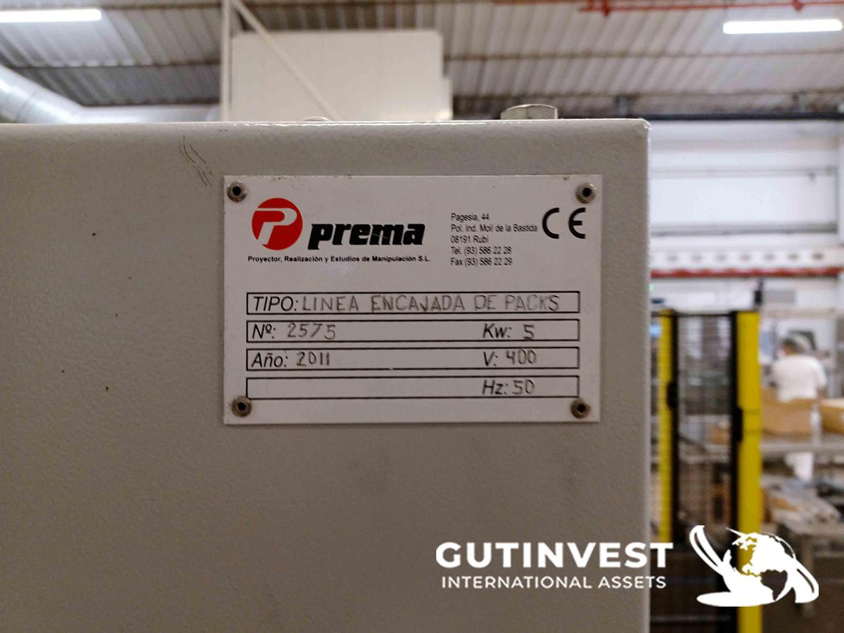 Used 6 - box packaging machine