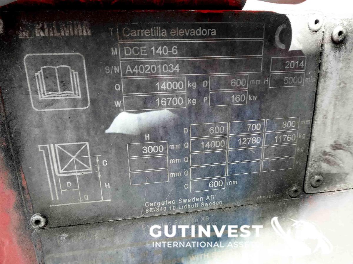 Used 4 - Forklift - 14 Tn