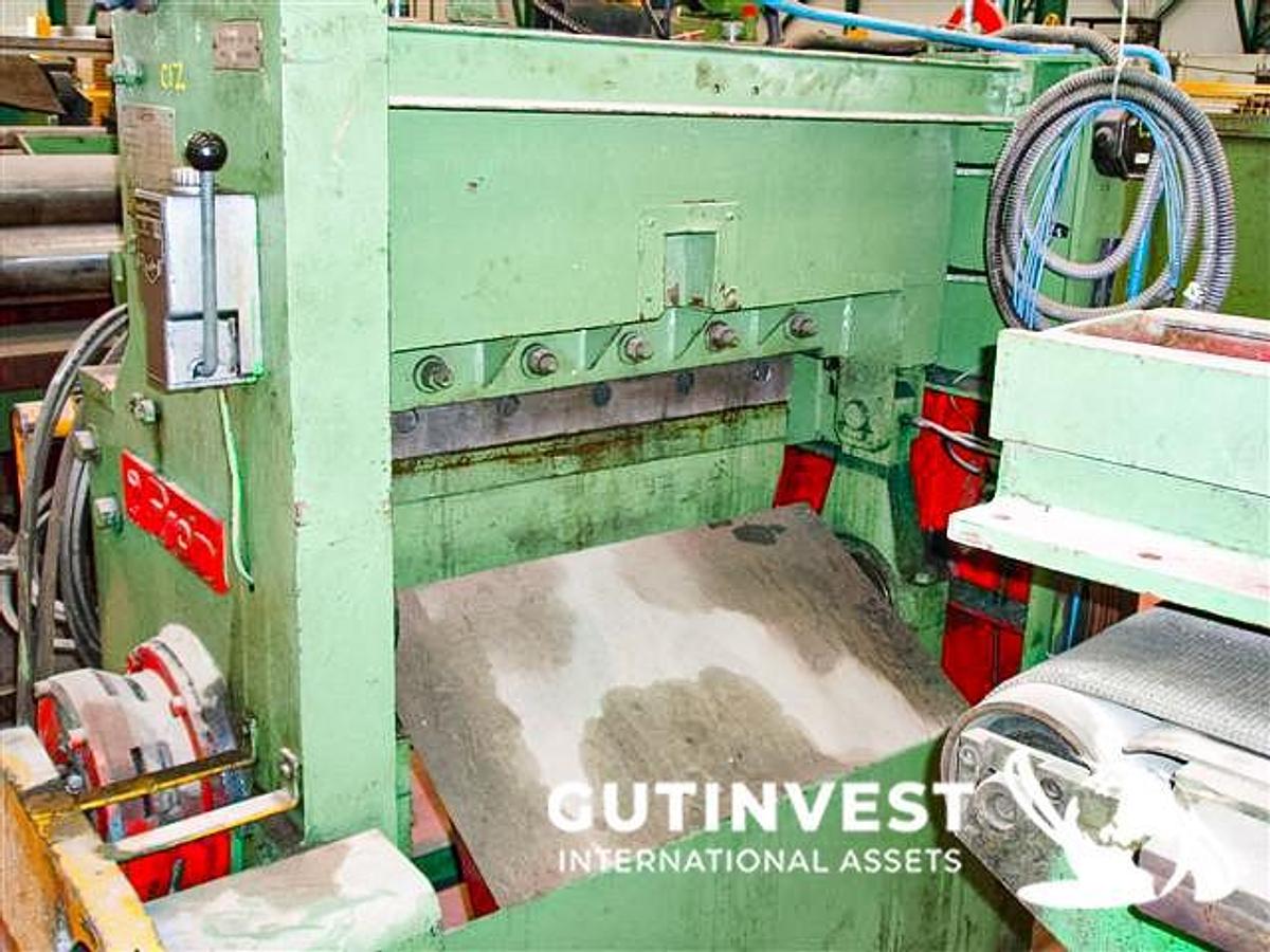 Used Sheet Metal Cut-to-Length and Flattening Line