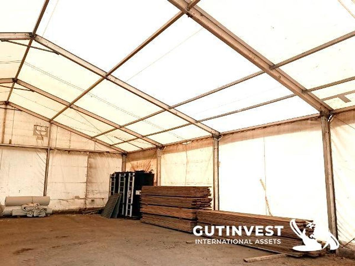 Usado 1 - Carpa industrial con lona de 300m2