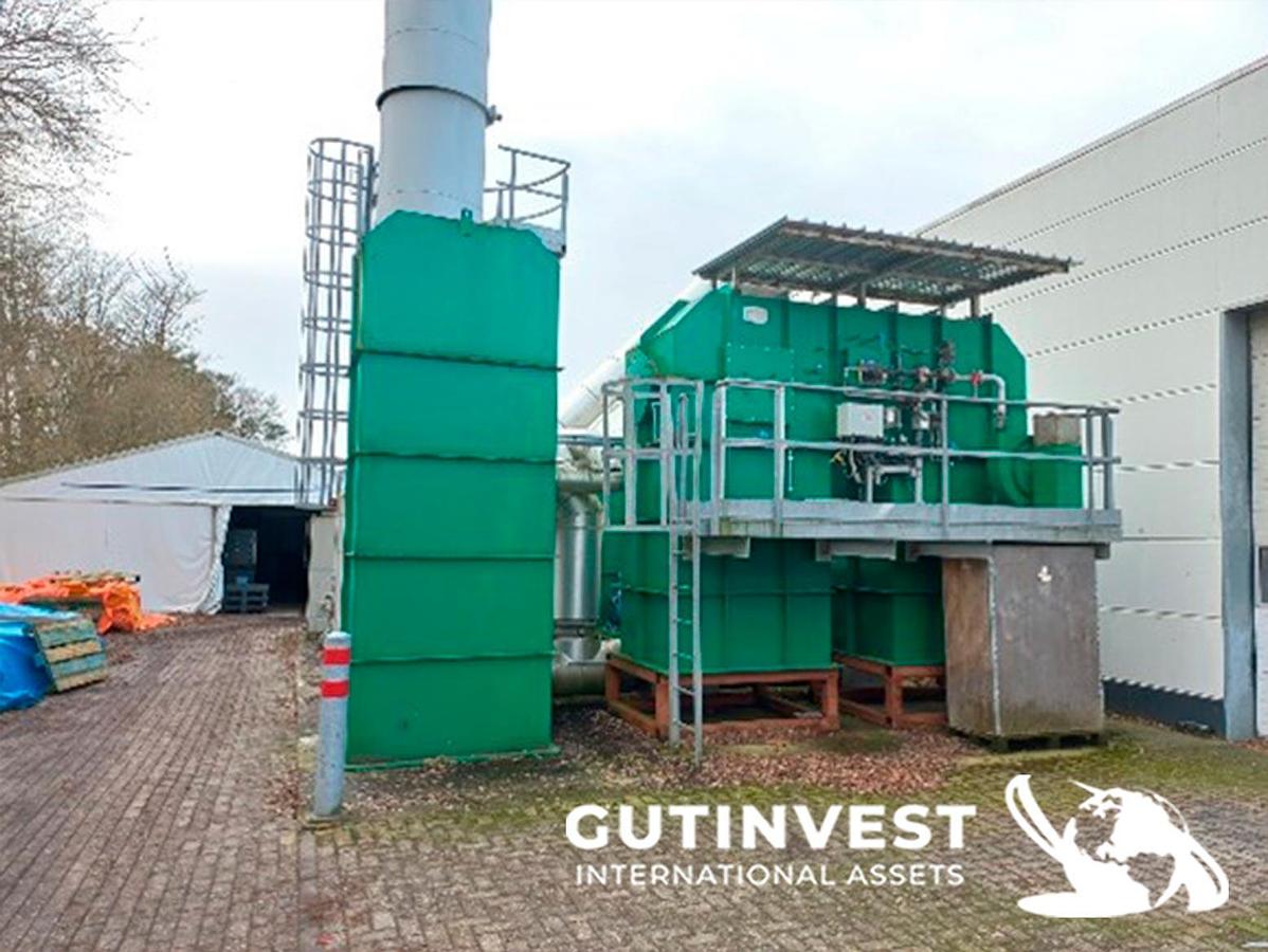Usado 1 - Planta de abatimiento por pre-concentración y combustión re