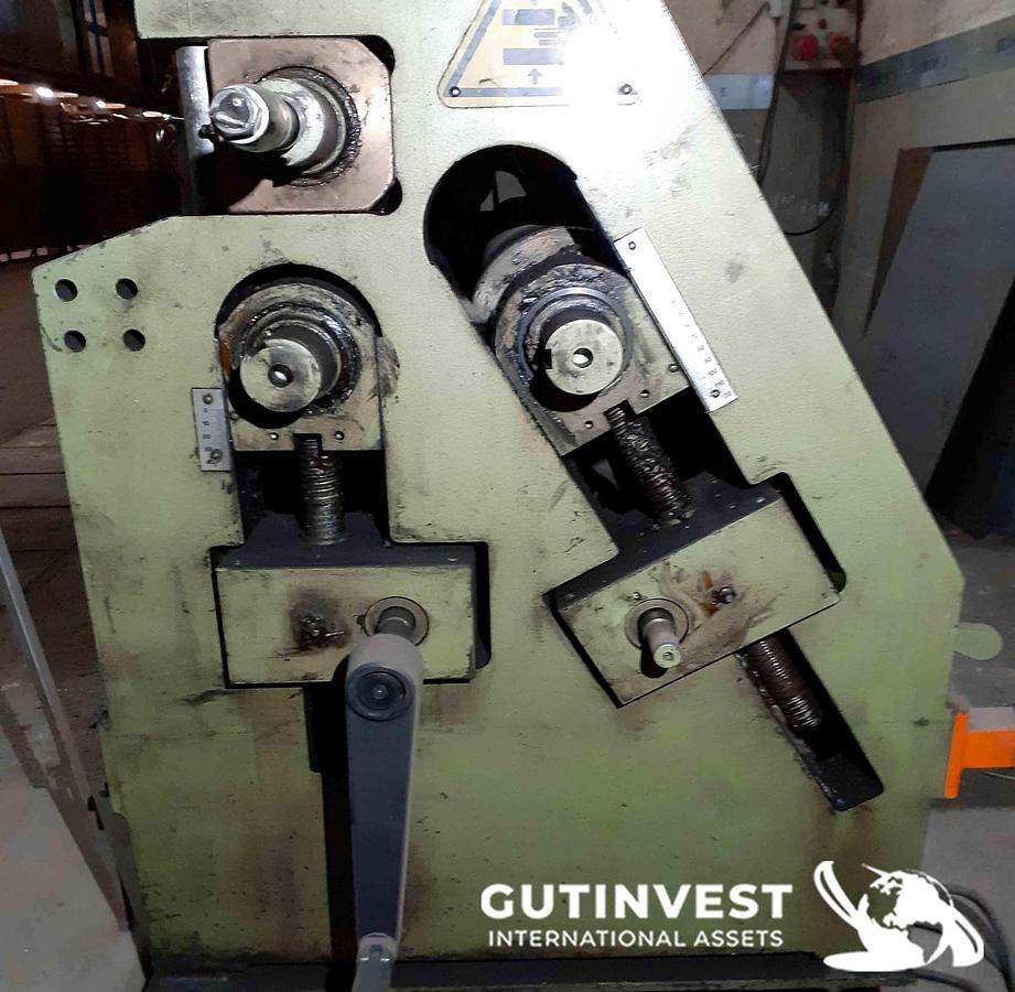 Used Cylinder rollers for bending sheet metal