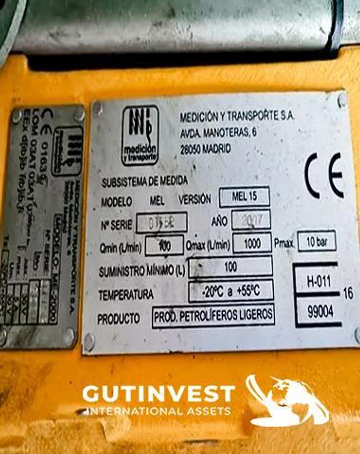 Used Volumetric meter for the metrological control of tanks