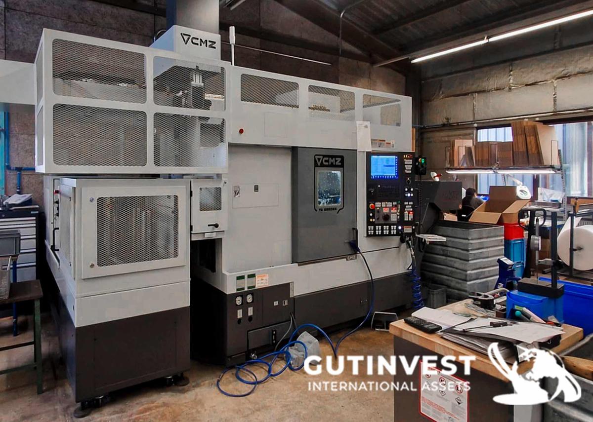 Usado Torno CNC de 4 ejes con brazo robótico