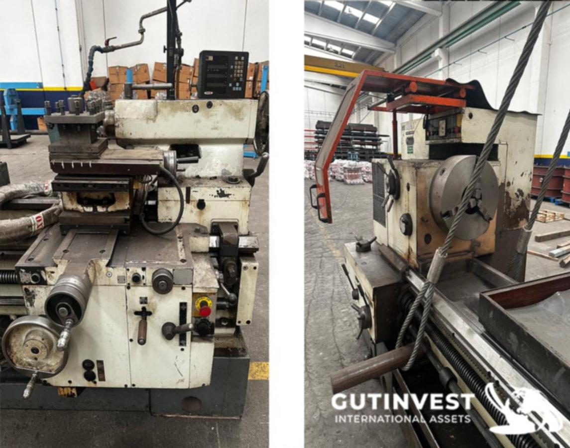 Used Heavy-Duty Parallel Lathe for metal - 3 meters